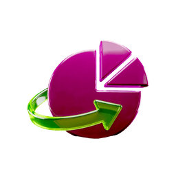 Statistics growth icon