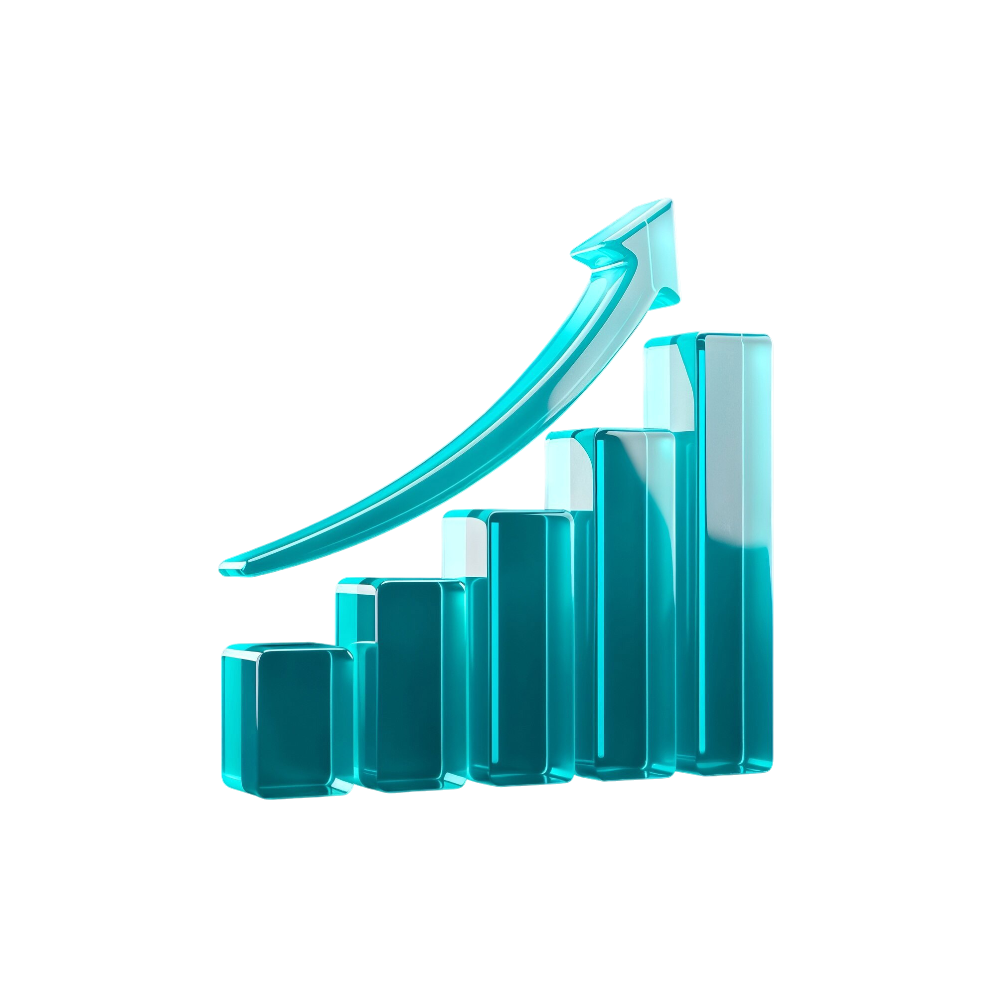 Statistics growth icon