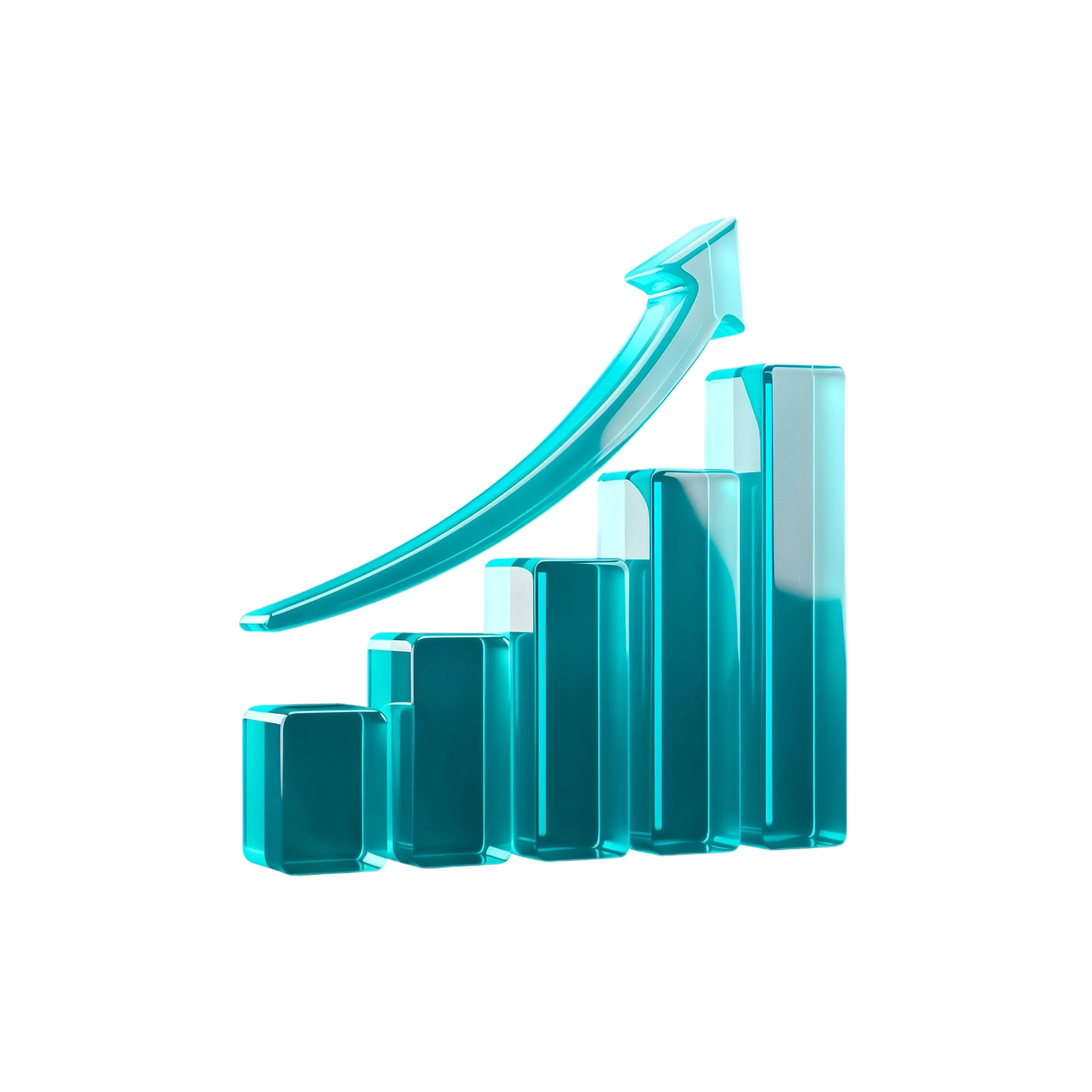 Statistics growth icon